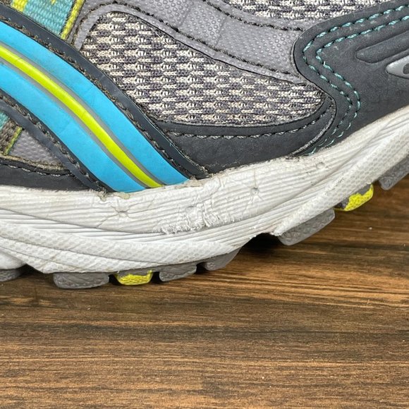 Asics Womens Gray GEL Venture 5 T5N8N Low Top Athletic Running Shoes Size 8.5 - Picture 9 of 12